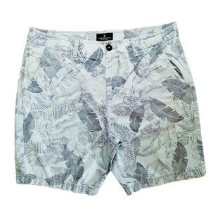American Eagle Outfitters Men’s Classic Chino Short, Tropical Blue/Gray, 36”